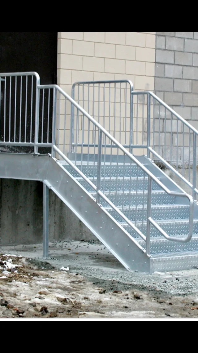 metal stairs